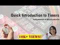Timer in Microcontrollers - Introduction Microcontroller Basics