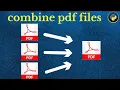 How to merge PDF files into one using Python