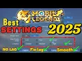 Download Lagu Mobile legends pro settings 2025 / setting mobile legend 2025 / Mlbb settings 2025
