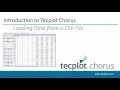 Loading Data into Tecplot Chorus 2016 R1