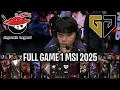 Download Lagu CHINA vs KOREA!🔥 - AL vs GEN GAME 1 MSI 2025 PLAYOFFS | ANYONE'S LEGEND vs GENG G1 MSI 2025 PLAYOFFS
