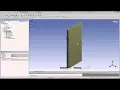 ANSYS System Coupling Two Way Fluid Structure Interaction - Part 1