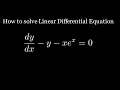 Linear Differential Equations Explained Manim Python Visualization