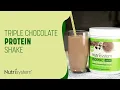 Triple Chocolate Protein Shake - Nutrisystem Recipe