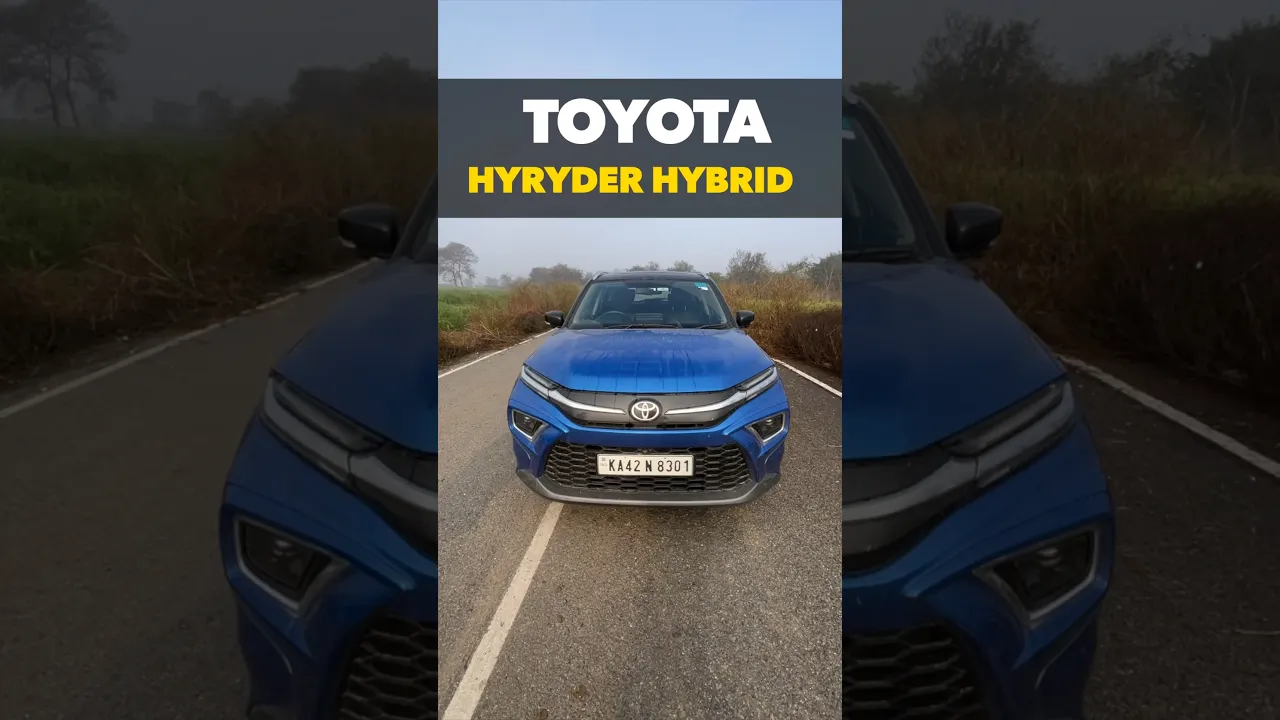 25 kmpl ka mileage 🤣 Toyota Hyryder Hybrid 2023 hai asli mileage chunker