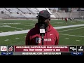 WSU Football Burns Hawkins Tucker Bernard Fall Camp Press Conference 26