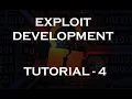 EXPLOIT DEVELOPMENT Tutorial-04 Lab Assignment and Module Summary
