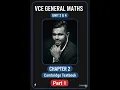 2026 VCE General maths 3 4 Chapter 2 Notes Part 1