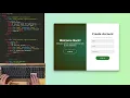 ASMR Programming JavaScript Animated Login Page No Commentary