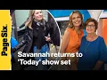 Savannah Guthrie visits Today show set amid mom Nancy s disappearance