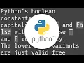 NameError name true is not defined
