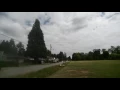 US - Canada Border ditch Washington