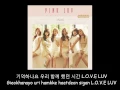 Apink - LUV Instrumental [Romanization + Hangul Lyrics]