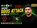 DDoS Attack in Node js Explained Prevention in Express js Real Example Secure Your Node js API
