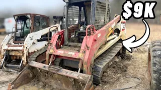 I GAMBLED ON A INOPERABLE COMPACT TRACK LOADER THAT HASN T RAN IN YEARS HOW BAD CAN IT BE