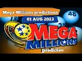 Us mega millions mega millions predictions 01 Aug 2023 mega Million next draw