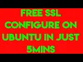 Free SSL Lets encrypt Certificate installation on UBUNTU 18 04 LTS on AWS