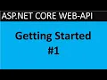 ASP NET CORE 6 0 WEB API - Getting started