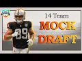 14 TEAM ESPN Mock Draft - Pick
