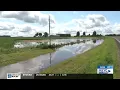 High rain totals affect lakes crops