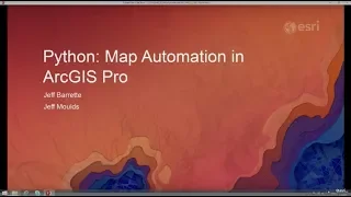 Python Map Automation in ArcGIS Pro
