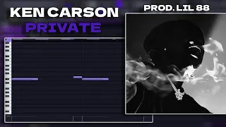 how private by ken carson was made flp
