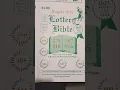 The Lottery Bible August 2025 Pick 3 Predictions Sheet Quick Review
