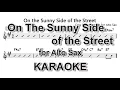 Download Lagu On the Sunny Side of the Street -  Backing Track with Sheet Music