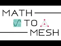Math to Mesh Blender Add-on