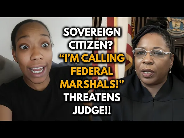"I'm Calling Federal Marshals!" Sovereign Citizen Threatens Judge – Gets Removed FAST