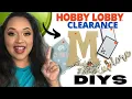 1 Hobby Lobby Clearance DIYS Dollar Tree DIYS