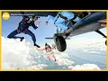 Skydiving couple gets married in midair