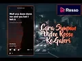 Download Lagu Resso | Cara Menyimpan Video Aplikasi Resso Ke Galeri | Terbaru 2020