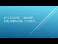 New Student Registration Tutorial
