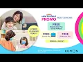 Kumon New Student Promo P500 OFF on registration fees and more