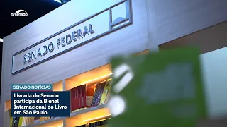 Coleção "Escritoras do Brasil" faz parte do acervo da Livraria do Senado na Bienal de SP