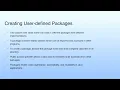 Creating User-defined Packages Lecture 19 Demonstration-VIII