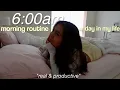 My Realistic 6AM Morning Routine Day in My Life
