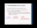 Normal Balance of an Account - Professor Victoria Chiu