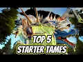 TOP 5 STARTER TAMES TO TAME FIRST IN ARK SURVIVAL EVOLVED 2022