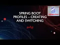 Spring boot tutorial - external properties profiles and profile switching