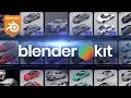 How to Install and use BLENDERKIT and quick tutorial - Blender 3d Add on