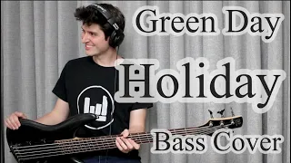 Green Day - Holiday Bass Cover With Tab