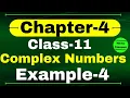 Example 4 Chapter 4 Class 11 Math Complex Numbers and Quadratic Equations CBSE NCERT