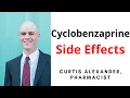 Cyclobenzaprine Side Effects 1 Major Warning You Must Know About
