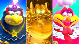 Captain Toad Treasure Tracker - All Bosses Cutscenes No Damage