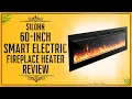Silonn 60 Smart Electric Fireplace Heater Review