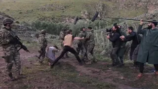 كواليس مسلسل المحارب 