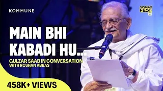 nazmon ka rishta gulzar u0026 roshan abbas in conversation on poetry spokenfest mumbai 2025 nazm