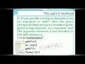 String Manipulation split and partition method in Python